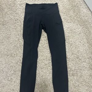 Lululemon fast & free black leggings